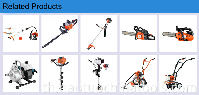 รุ่นใหม่ 58cc น้ำมันเบนซินเบนซินเทคโนโลยีเยอรมันเครื่องตัดไม้เลื่อยไฟฟ้า